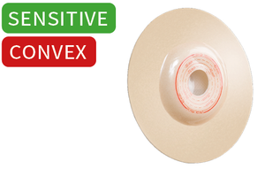 Huidplaat - LaproCare CLIC SENSITIVE CONVEX