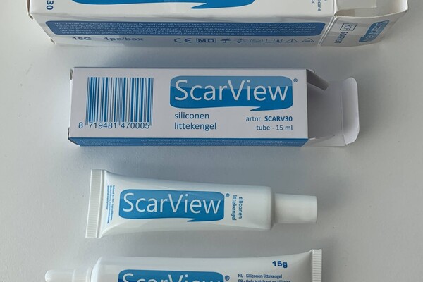 ScarView gel in nieuw doosje en tube!